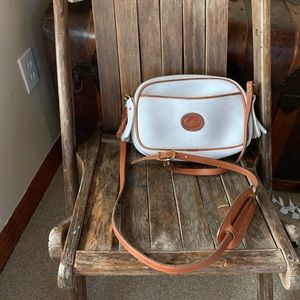 Vintage White Dooney & Burke crossbody